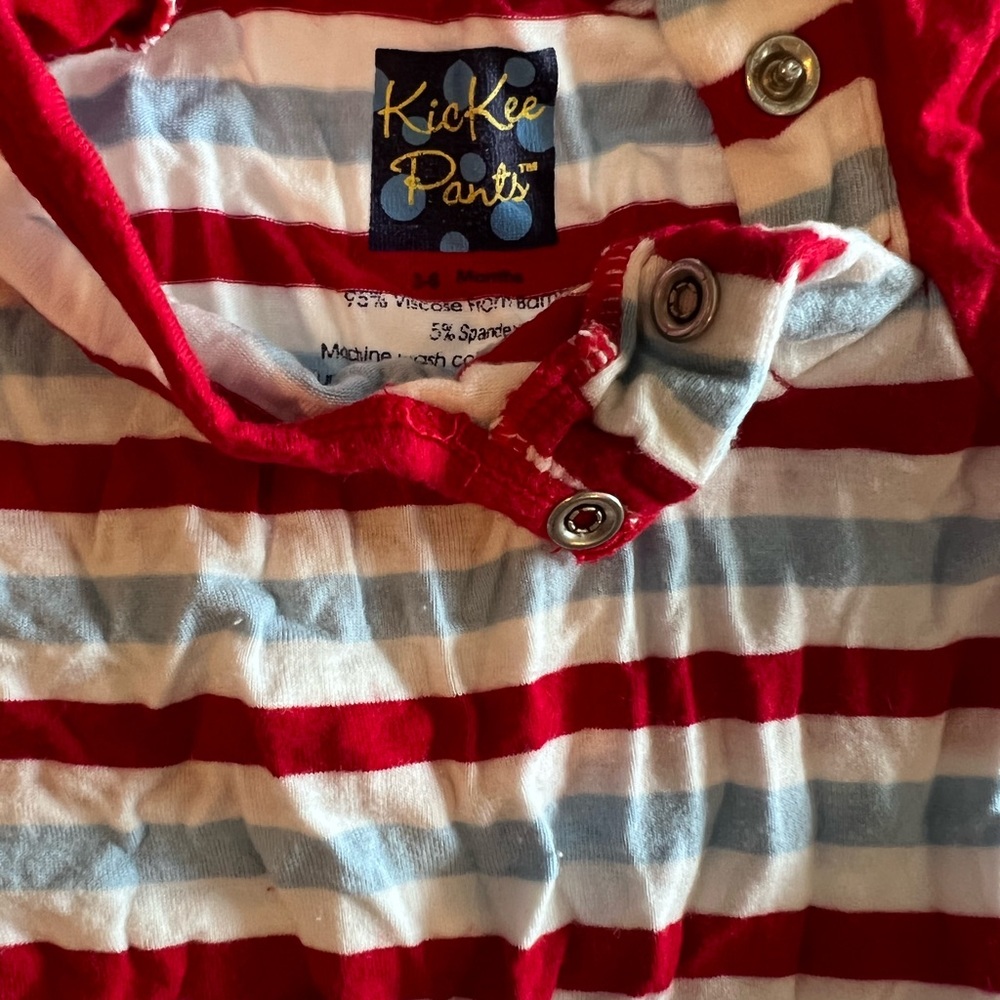 Kickee pants short onesie